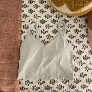 Lululemon Align Tank Top Size 8 A/B Cup Light Blue